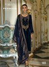 Pehnava By Kaavish Velvet Beads Salwar Kameez 